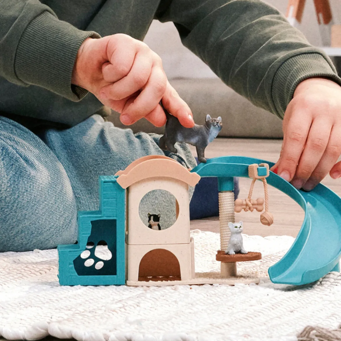 Aire de jeu pour chats