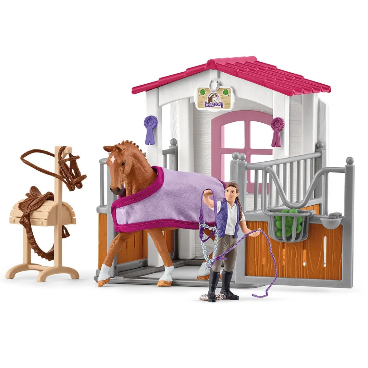 Aire De Lavage Avec Box À Cheval