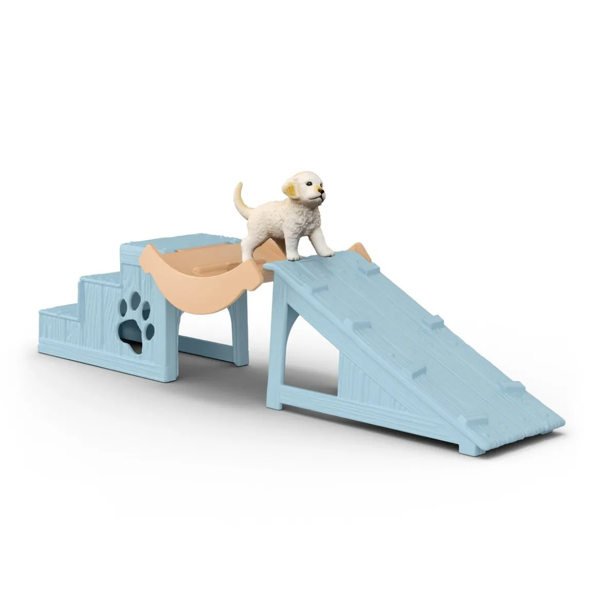 Aventure amusante pour les chiots