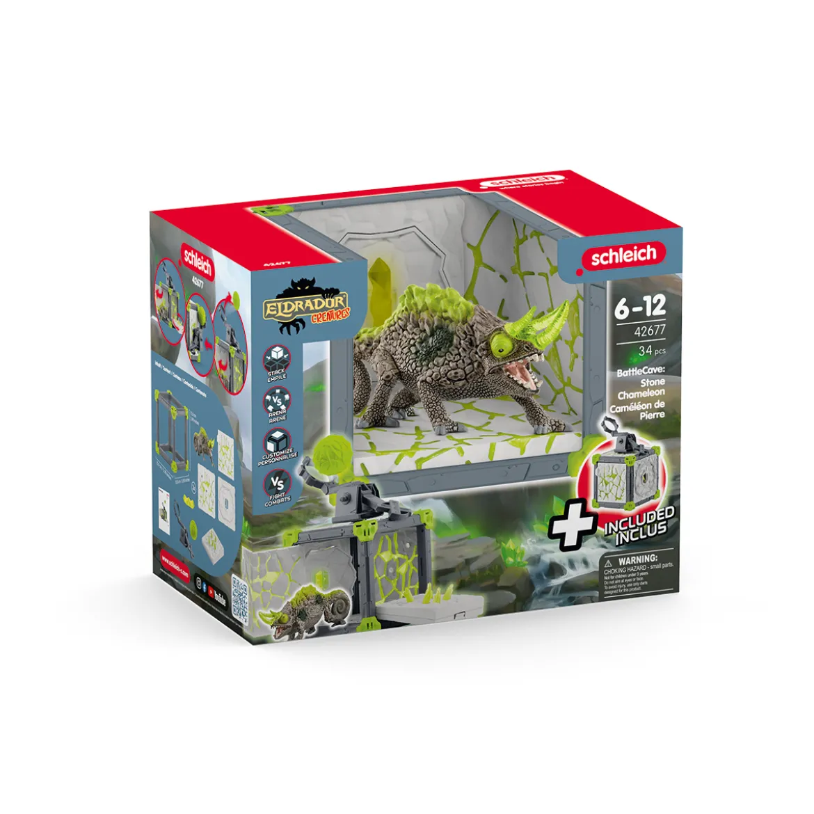 BattleCave Caméléon de Pierre