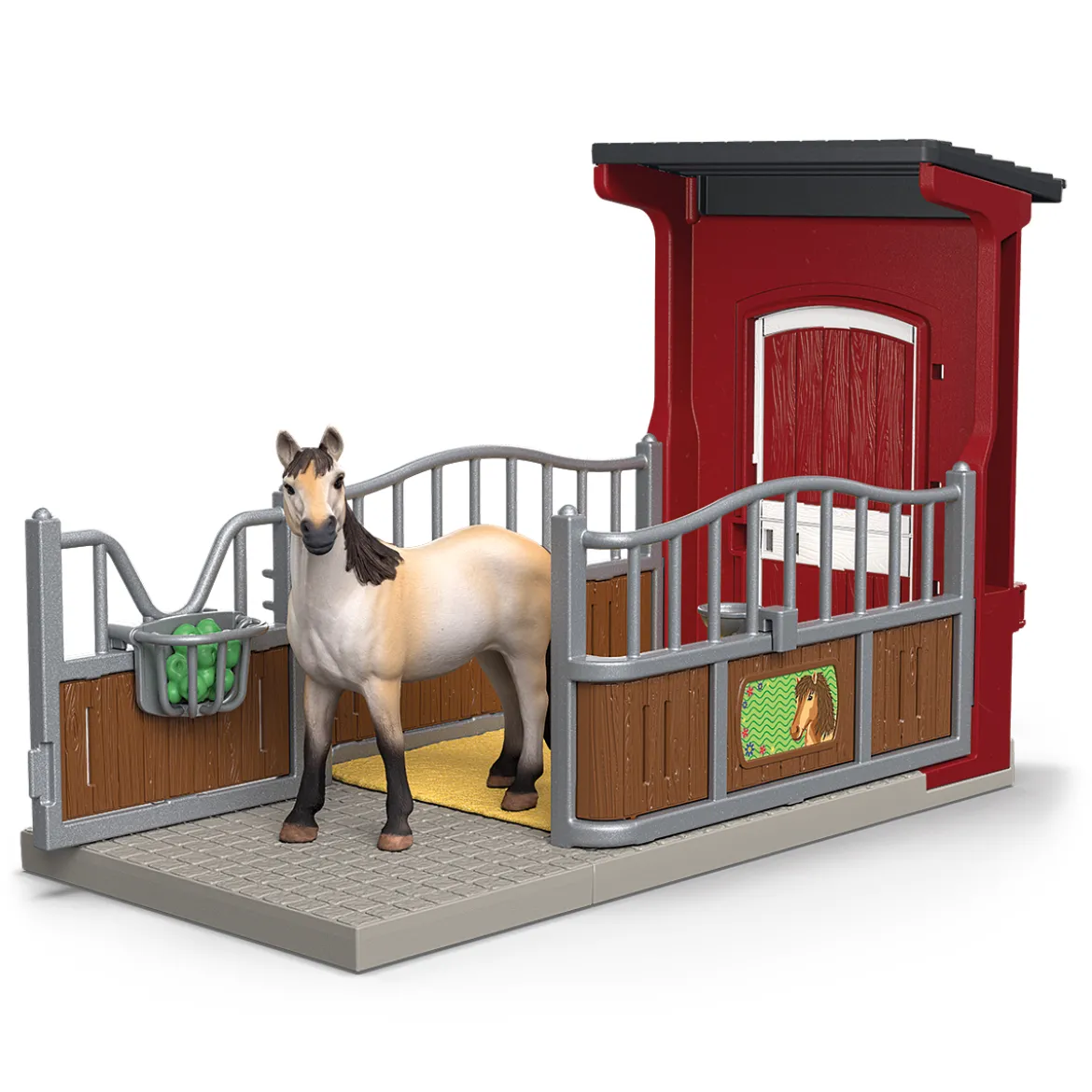 Box avec Jument Mustang