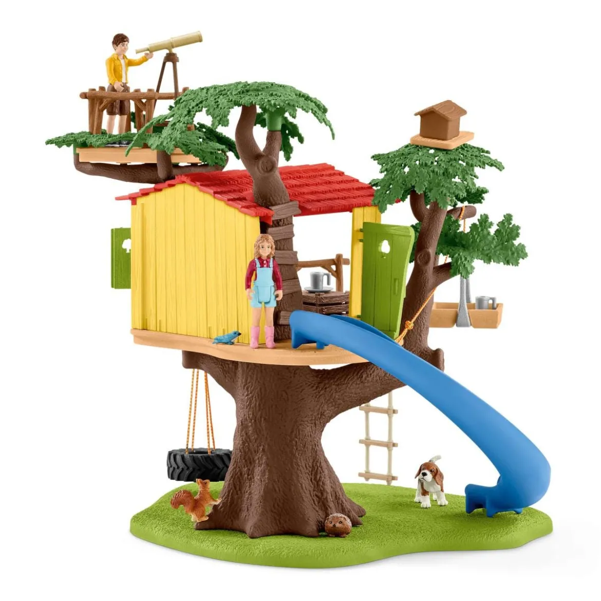 Cabane aventure dans les arbres