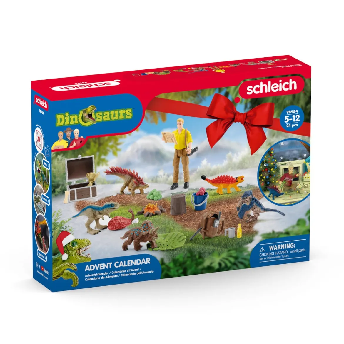Calendrier de l'avent DINOSAURS 2023