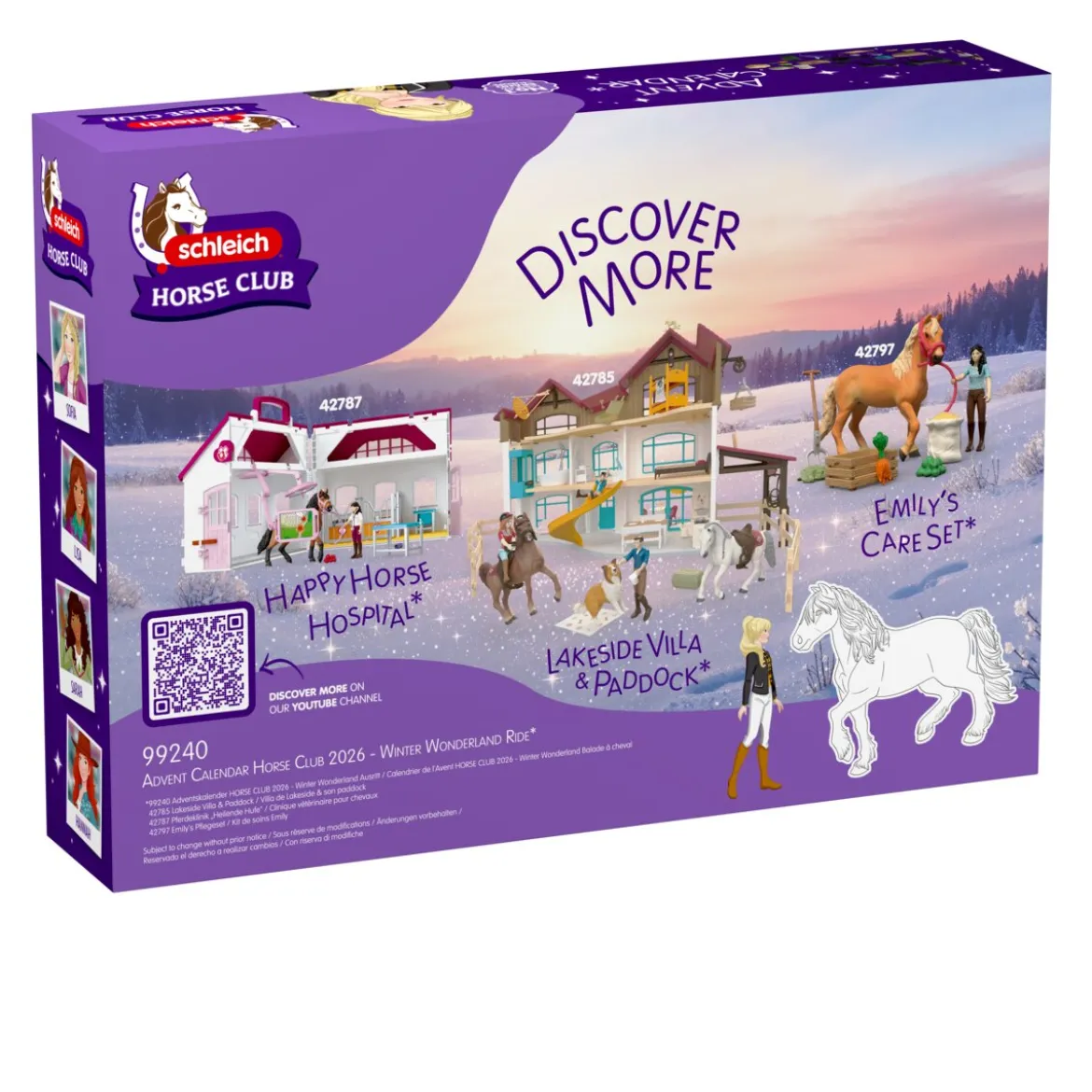 Calendrier de l'Avent HORSE CLUB 2026 - Winter Wonderland Balade à cheval