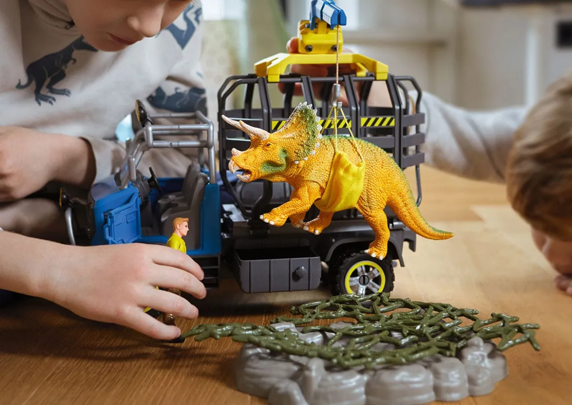 Camion De Sauvetage De Dinosaure