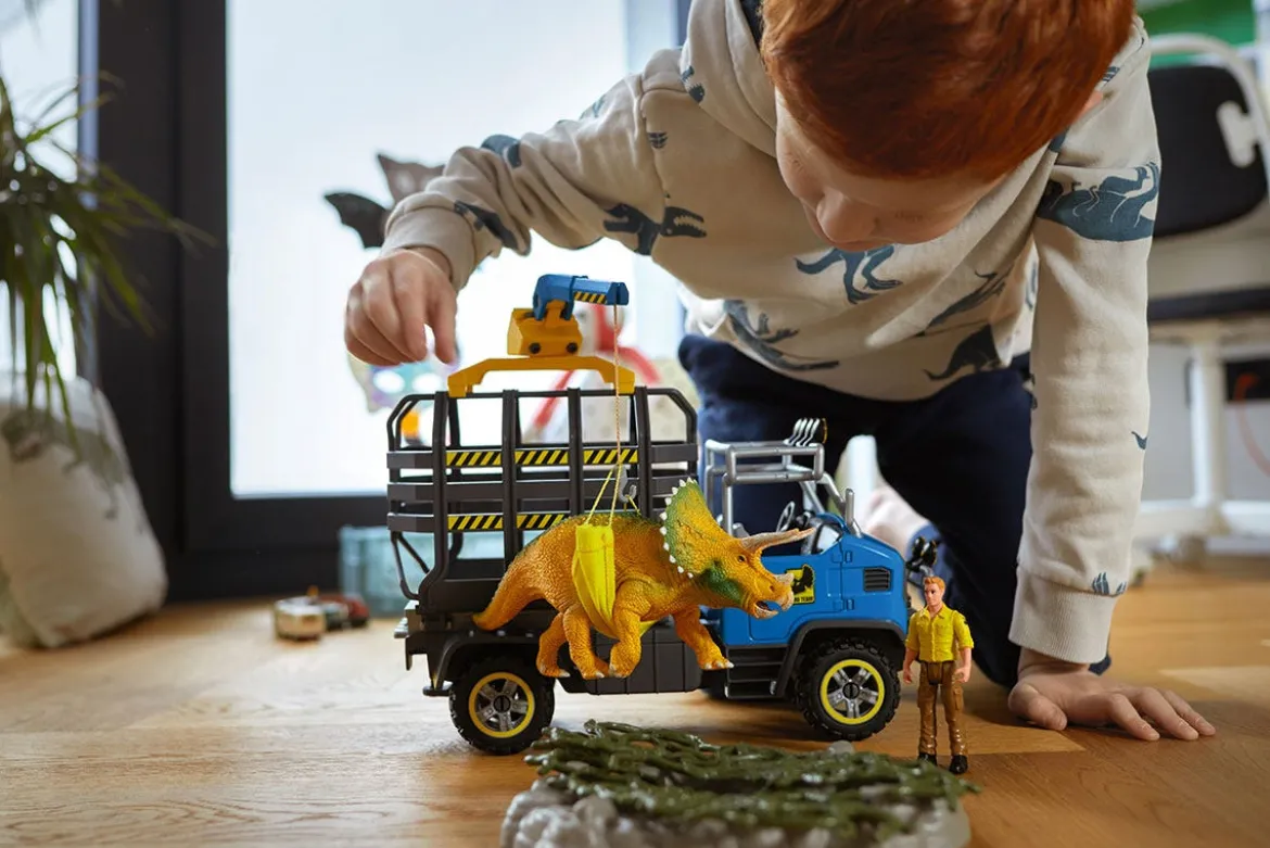 Camion De Sauvetage De Dinosaure