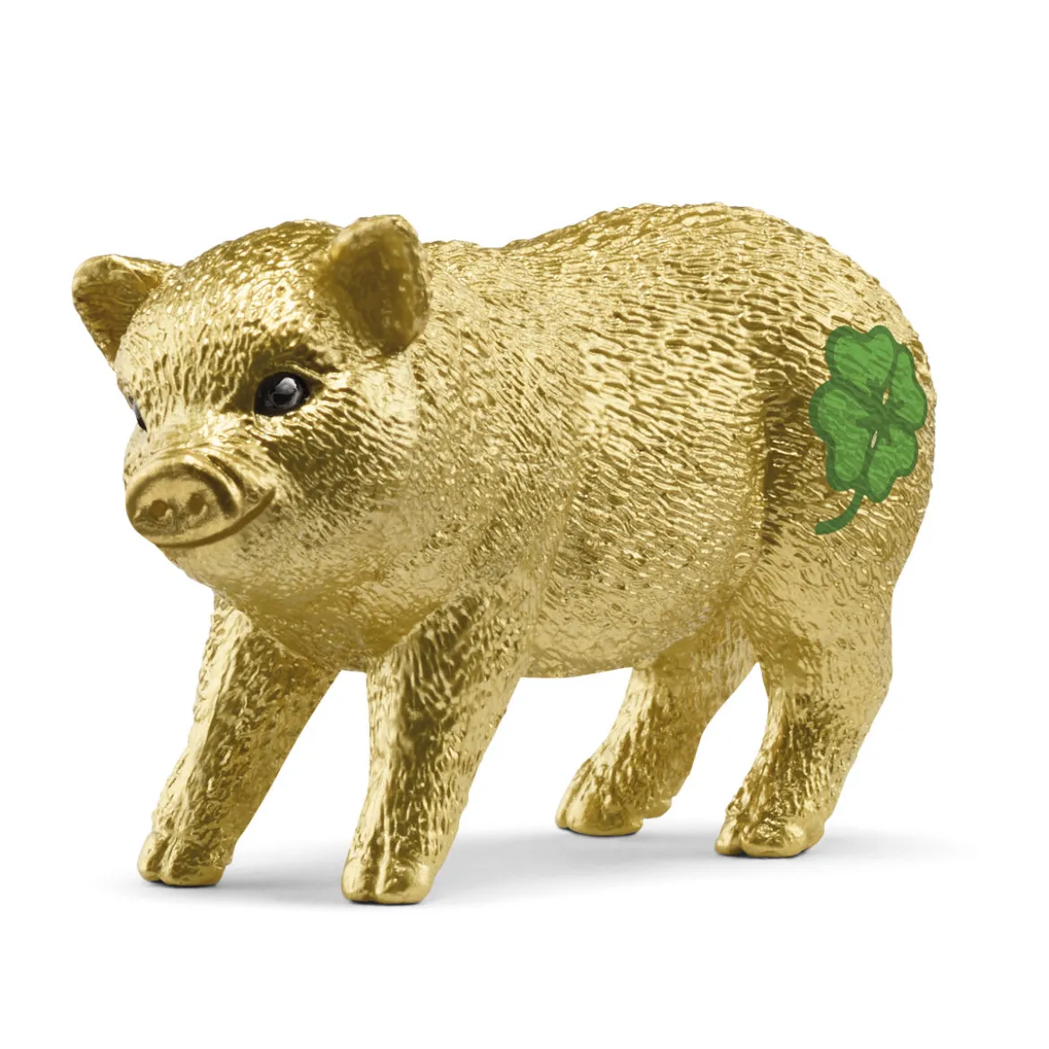 Cochon Porte-Bonheur Doré
