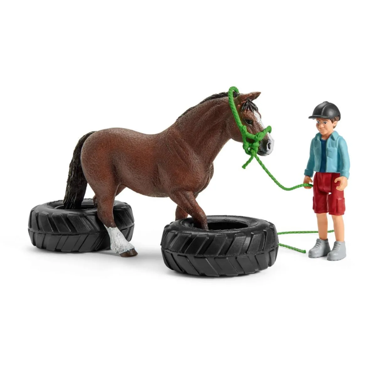 Course d'agility pour poney