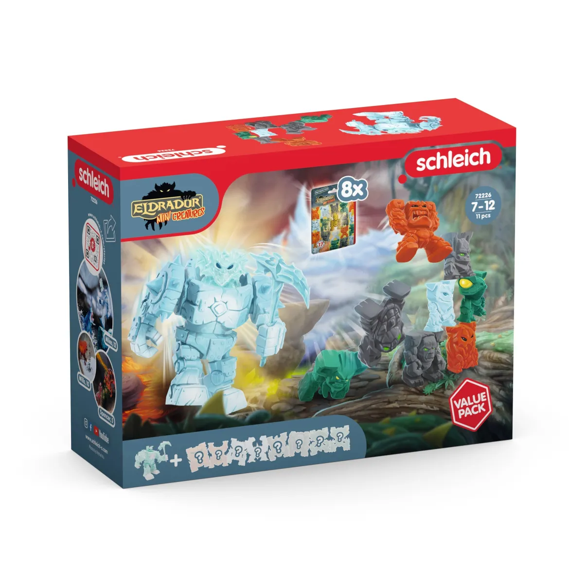 Cyborg de Glace et 9 Mini Creatures