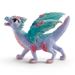Dragon aux fleurs avec son petit