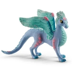 Dragon aux fleurs avec son petit
