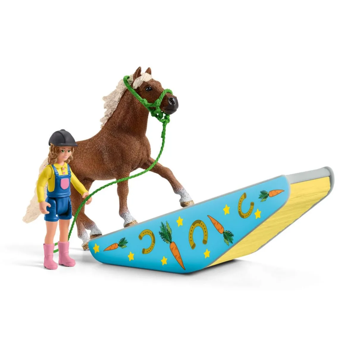 Entraînement d'agility pour poney