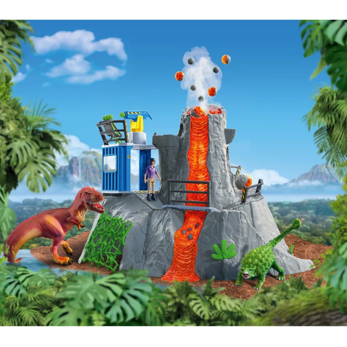 Expédition au grand Volcan