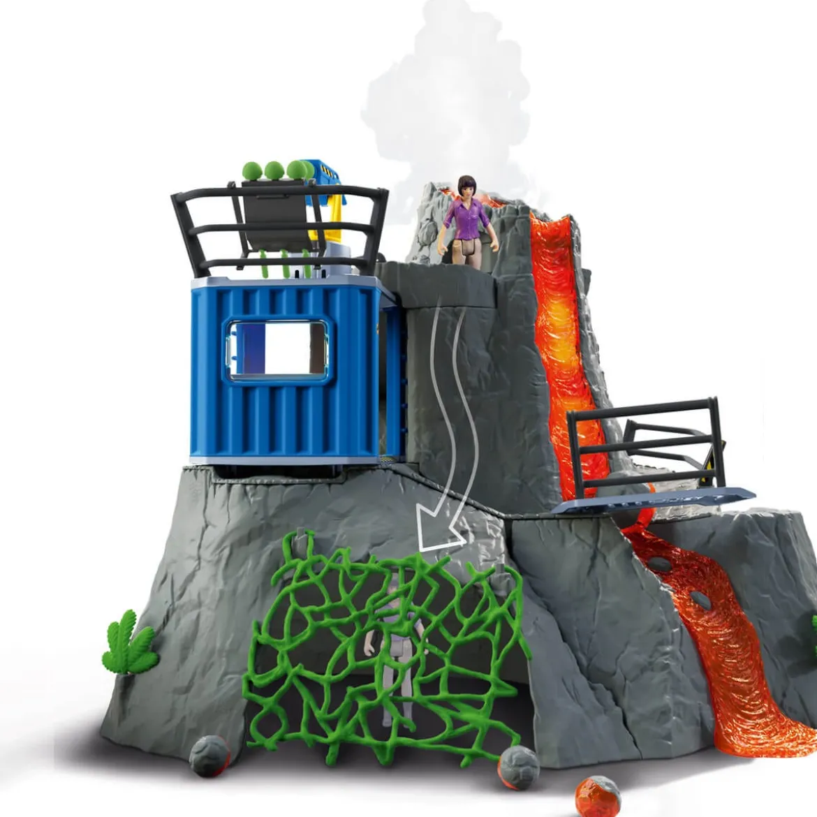 Expédition au grand Volcan