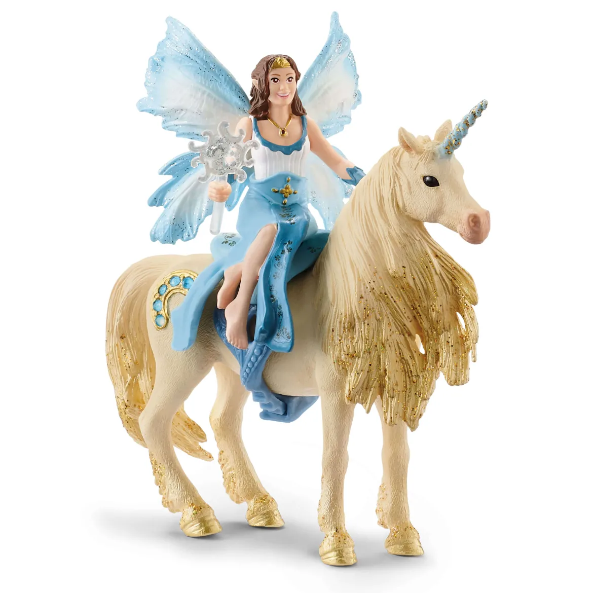 Eyela sur licorne dorée