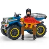 Fuite sur quad face au vélociraptor