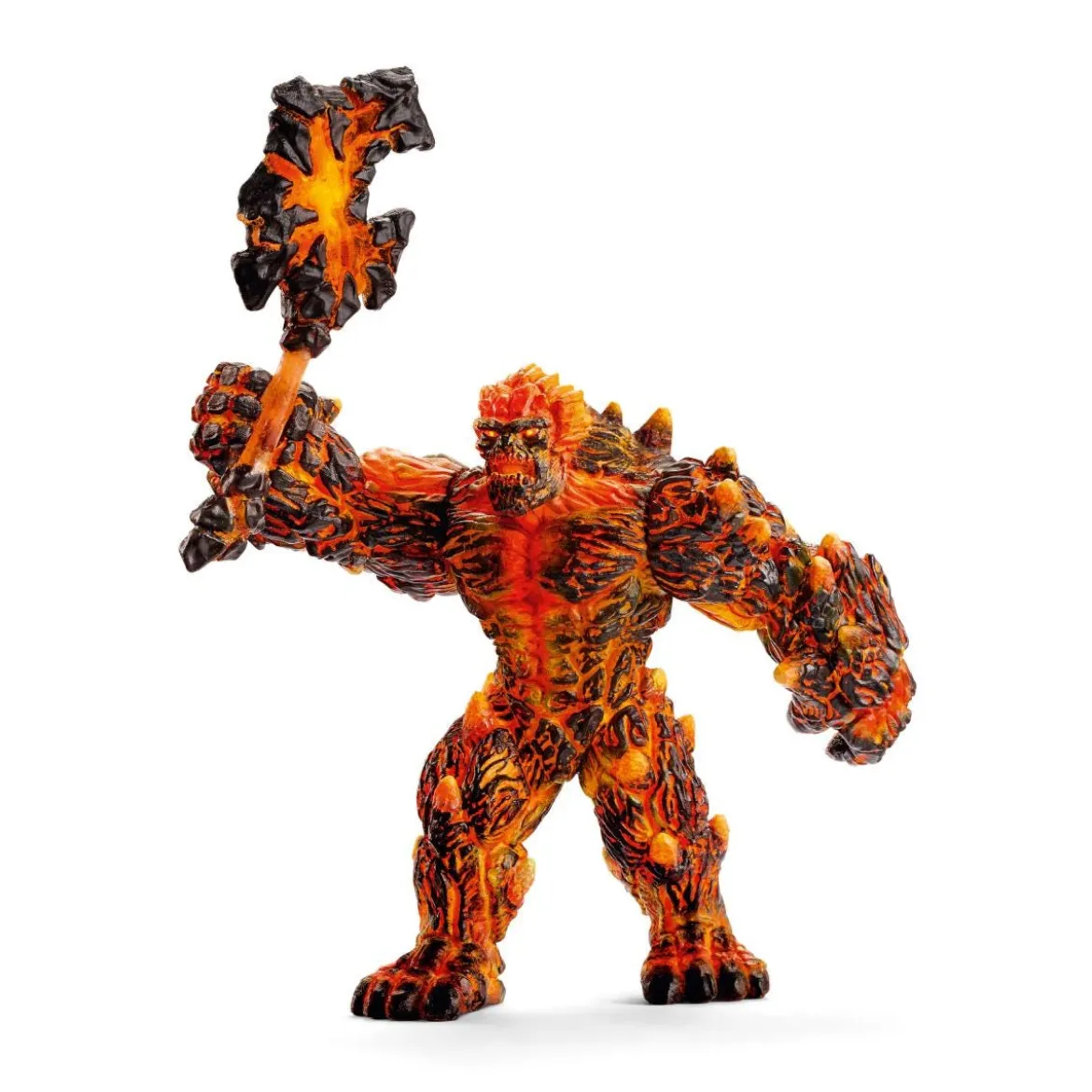 Golem de lave avec arme