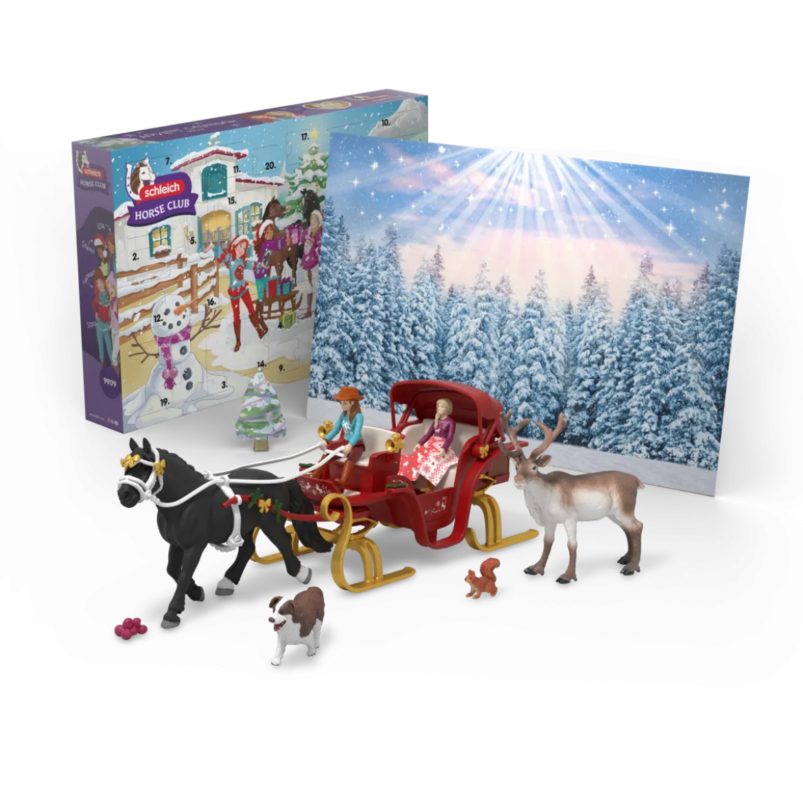 Grand Calendrier de l’Avent HORSE CLUB 2025 – Balade en traîneau de Noël