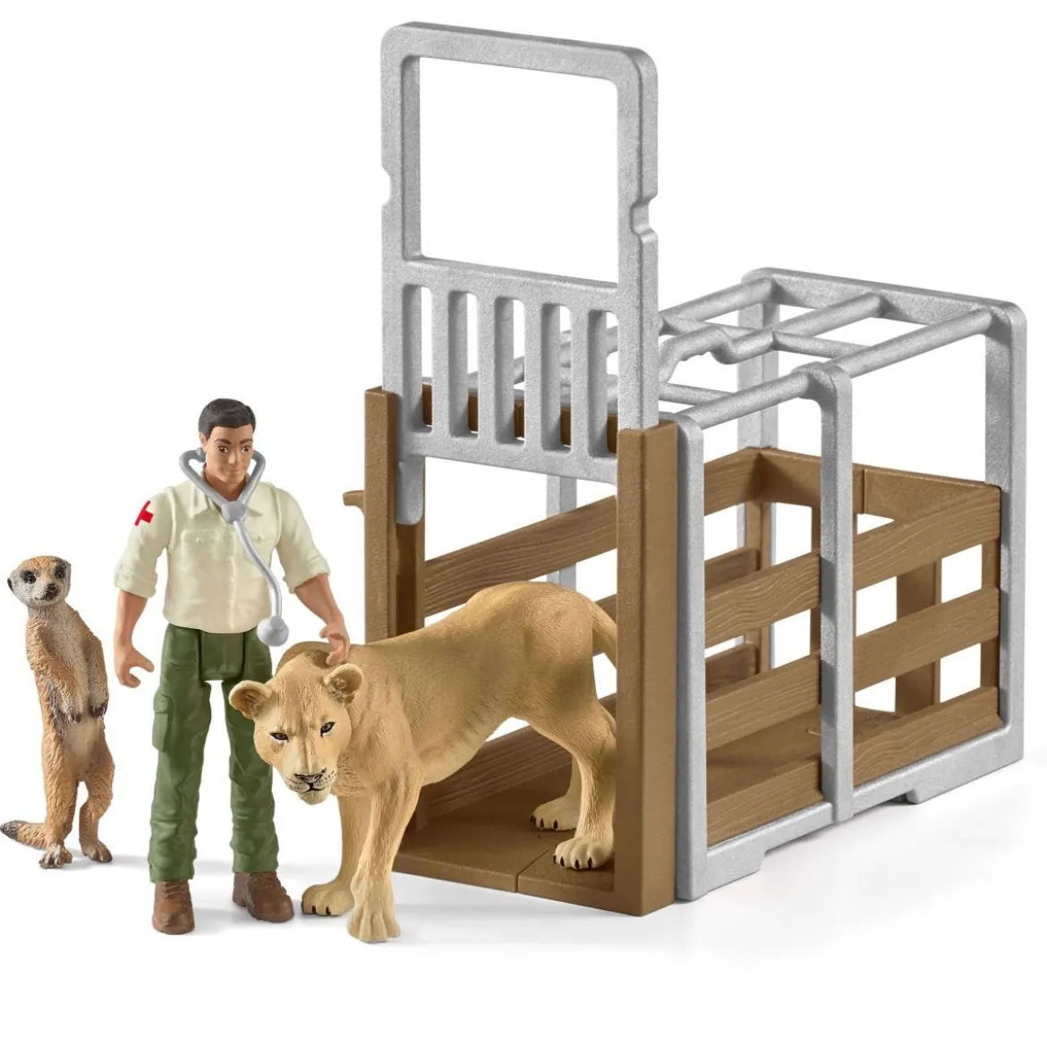 Gros camion sauvetage d’animaux