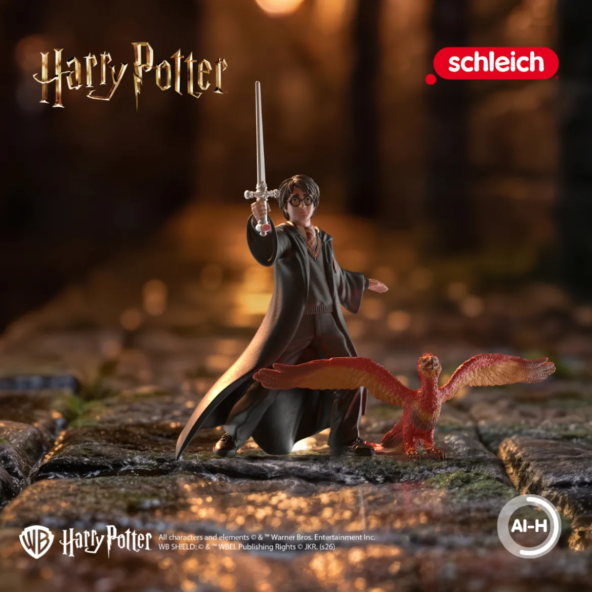 Harry & Fumseck™ avec l'épée
