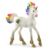 Licorne arc-en-ciel, poulain