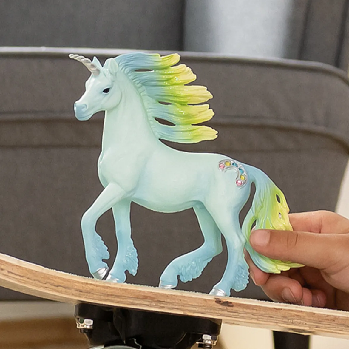 Licorne Barbe à papa, étalon