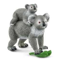 Maman Koala Avec Son Bébé