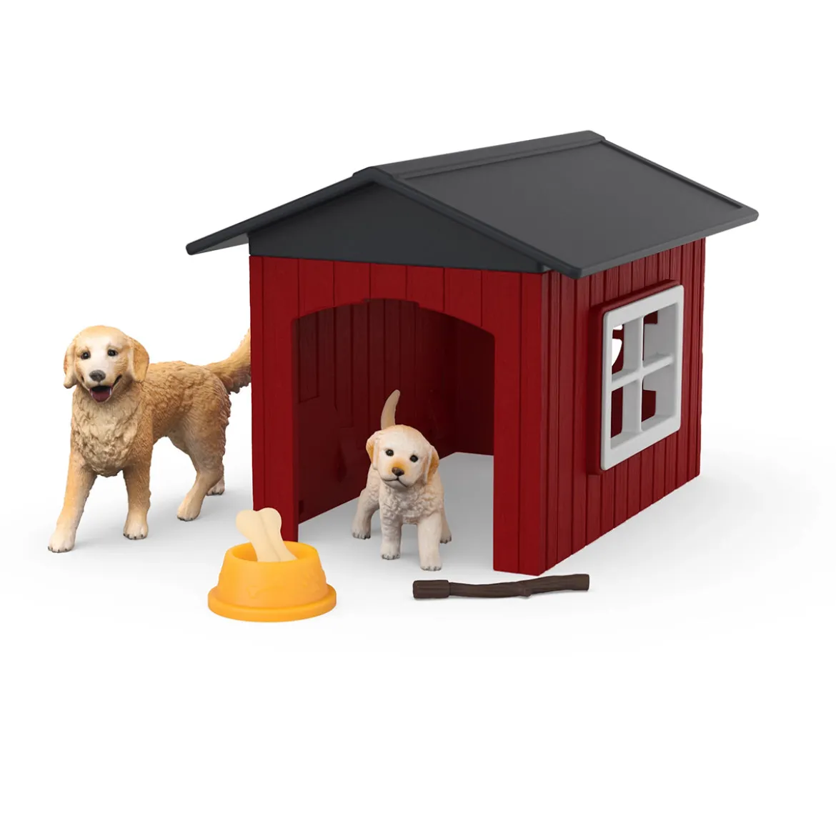 Niche avec Golden Retriever