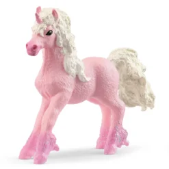 Poulain Licorne fleuri