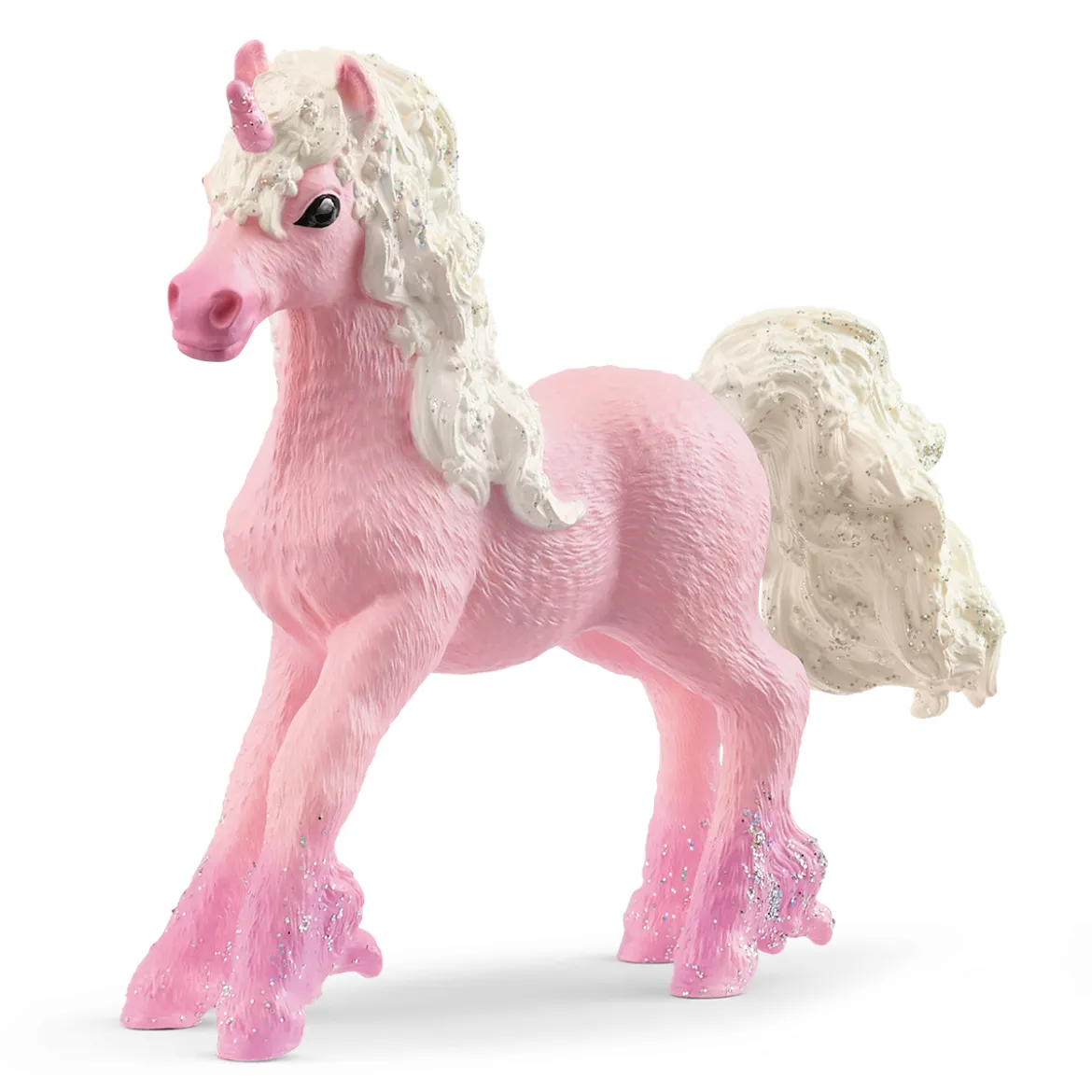 Poulain Licorne fleuri