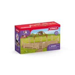 Pré pour chevaux avec portail