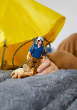 Sauvetage De Dinosaure En Parachute
