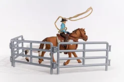 Team Roping Avec Cowgirl